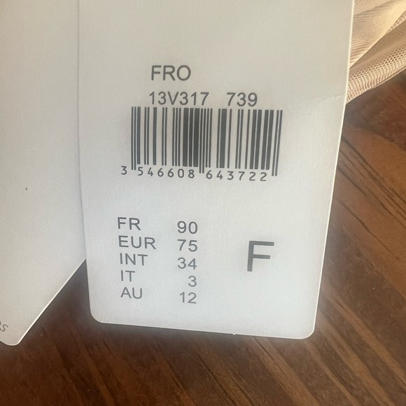 Simone Pérèle Essentiel Multiway Bra Moulded T-Shirt Underwired Bras Luxury 34F - Picture 9 of 10